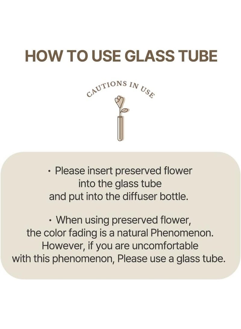 cocodor Cocod'or Mini Flower Reed Diffuser / Floral Bouquet / Fragrance Decor for Cars Cubicles, Small Rooms and Home, Diffuser Oil Sticks Gift Set, Mini Flower/1.6Ounce(50 ml)/1Pack - Image 4